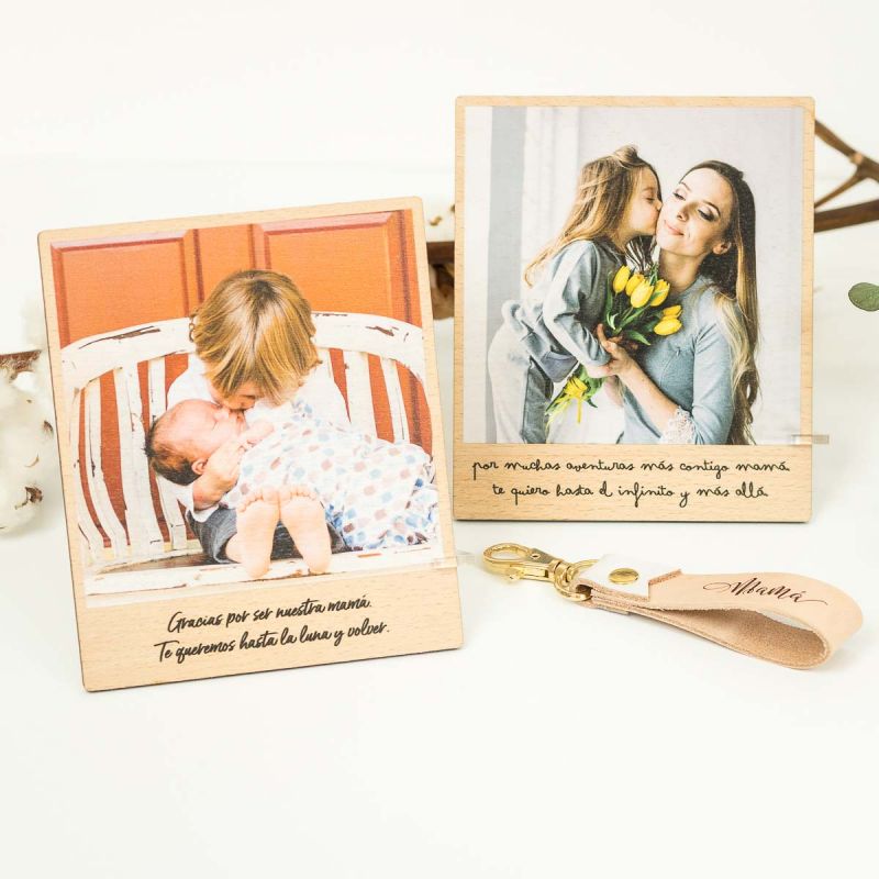 Foto en madera personalizable POLAROID